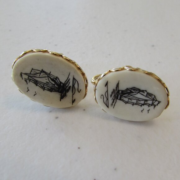 Nautical/Anchor Themed Earring - 4 Pairs - Pierced/Screwback - Picture 8 of 15